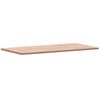 vidaXL Tampo de mesa retangular 100x50x1,5 cm madeira de faia maci&ccedil;a