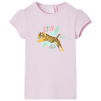 T-shirt de criança lilás 92