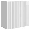 vidaXL Arm&aacute;rio de Parede Branco Brilhante 59 x 31 x 60 cm