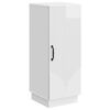 vidaXL Buffet Branco Brilhante 33 x 34,5 x 87 cm Derivados de Madeira