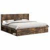 vidaXL Estrutura de Cama com Armazenamento e Cabeceira 2 unid.