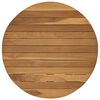 vidaXL Tampo de Mesa &Oslash; 50 x 3,5 Redondo Madeira de Teca S&oacute;lida Natural