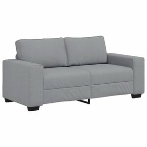 vidaXL Sof&aacute; de 2 lugares em tecido 180x77x82 cm cinzento-claro