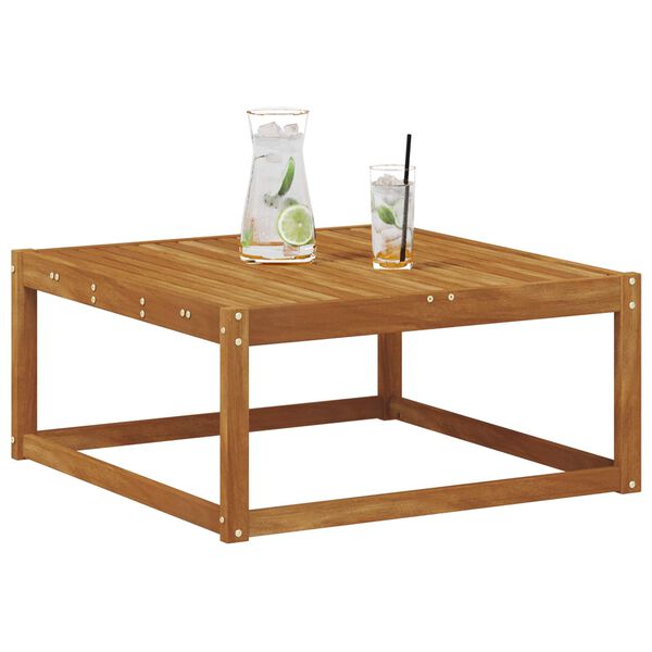 vidaXL Sof&aacute; de Canto Externo Madeira S&oacute;lida de Ac&aacute;cia Natural