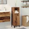 vidaXL Arm&aacute;rio casa banho 30x30x100 cm derivados madeira madeira velha