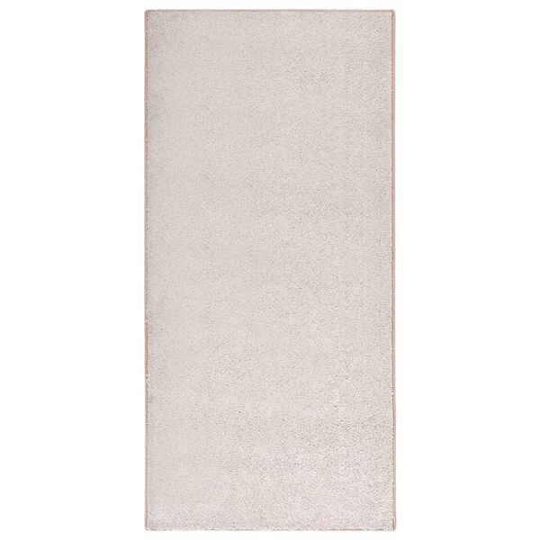 vidaXL Tapete antiderrapante de pelo suave 115x170 cm camel