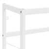 vidaXL Estrutura p/ lavatório casa de banho ferro 59x38x83 cm branco