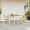 vidaXL Conjunto de Jantar para Exterior 5 pcs Madeira de Teca S&oacute;lida