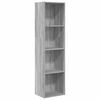 vidaXL Estante 40x30x152 cm derivados de madeira cinzento sonoma