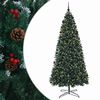 vidaXL &Aacute;rvore de natal artificial articulada com bolas 500 cm 900 LED
