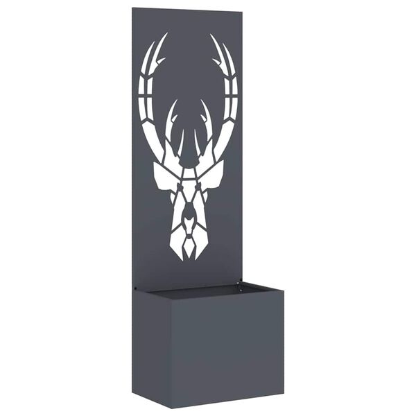 vidaXL Tela de Privacidade para Jardim Antracite 50 x 140 cm