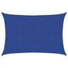 vidaXL Para-sol estilo vela 160 g/m&sup2; 2x2,5m PEAD azul