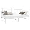 vidaXL Estrutura de cama de dia Branco 80 x 200 cm A&ccedil;o