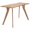 vidaXL Mesa de jantar 120x58x76 cm madeira de ac&aacute;cia maci&ccedil;a