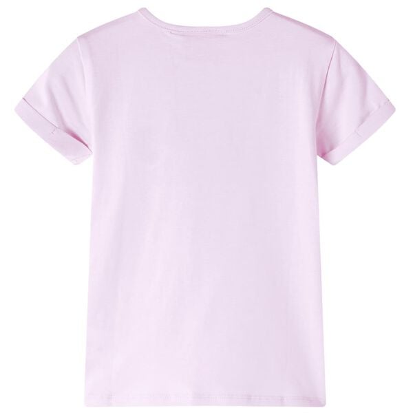 T-shirt de crian&ccedil;a rosa-suave 116