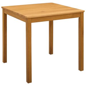vidaXL Mesa de jantar 75 x 75 x 75,5 cm Madeira de Carvalho S&oacute;lido