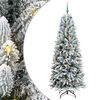 vidaXL &Aacute;rvore de Natal Artificial com 300 LEDs Branco 210 cm