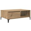 vidaXL Mesa de centro carvalho artisiano 90 x 60 x 35 cm