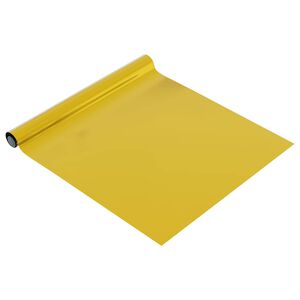 vidaXL Autocolante para m&oacute;veis 500x90 cm PVC dourado brilhante