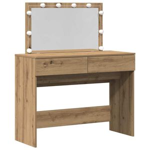 vidaXL Mesa de vestir Carvalho Artesanal 100 x 40 x 120 cm