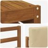 vidaXL Conjunto de Sof&aacute;s para Exterior 8 pcs Natural e Bege