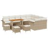 vidaXL Conjunto de Sof&aacute; de Jardim 13 unid. 12-N&uacute;mero de lugares