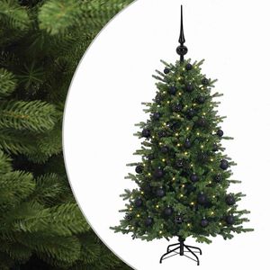 vidaXL &Aacute;rvore de Natal artificial com bolas 120 cm 150 LED