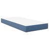 vidaXL Colch&atilde;o de Cama com colch&atilde;o Azul 90 x 200 cm tecido