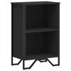 vidaXL Estante 50x31x74,5 cm derivados de madeira preto