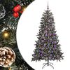 vidaXL &Aacute;rvore de Natal Artificial Verde 180 cm PVC, Pl&aacute;stico e A&ccedil;o