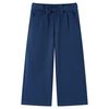 Cal&ccedil;as de crian&ccedil;a com pernas largas azul-marinho 116