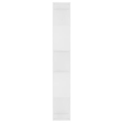 vidaXL Estante/divisória 45x24x159 cm contraplacado branco