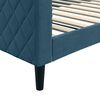 vidaXL Sof&aacute;-cama 100x200 cm veludo azul