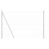 vidaXL Poste de Cerca Prateado 50 x 1,4 m (malha de 50 mm) A&ccedil;o