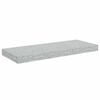 vidaXL Prateleiras de parede 4 pcs 60x23,5x3,8cm MDF cinzento-cimento