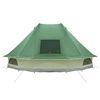 vidaXL Barraca Tipi Familiar com telhado Verde 466 x 310 x 240 cm