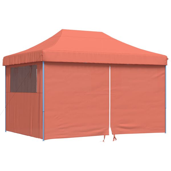 vidaXL Tenda de Festa Terracota 279 x 410 x 315 cm Tecido Oxford