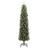 vidaXL &Aacute;rvore de Natal Artificial Verde 240 cm PVC e A&ccedil;o e Pl&aacute;stico