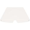 vidaXL Toldo suplente baloi&ccedil;o jardim 188/168x145/110 cm branco
