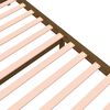vidaXL Estrutura cama pequena de casal 120x190 cm madeira castanho-mel