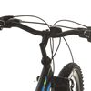 vidaXL Bicicleta de montanha 21 velocidades roda 26" 49 cm preto