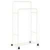 vidaXL Suporte para Roupas Liso Branco 80 x 53 x 156 cm