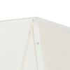 vidaXL Floreira 2 pcs Branco 40 x 40 x 75 cm A&ccedil;o