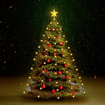 vidaXL Cordão de luzes para árvore de Natal 150 LED 150 cm