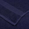 vidaXL Toalhas FROGN 2 pcs 100x200 cm 360 g/m&sup2; azul marinho