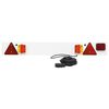 vidaXL Farolim de reboque 115x6x14 cm 12 V l&acirc;mpada LED vermelho
