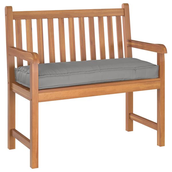 vidaXL Almofada Cinzeto 100 x 40 x 8 cm Tecido Oxford