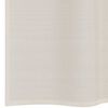 vidaXL Cortinas de voile com aba 2 pcs creme