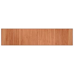vidaXL Tapete retangular 70x300 cm bambu castanho