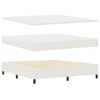 vidaXL Cama Box Manual Creme e Branco 203 x 180 x 88 cm
